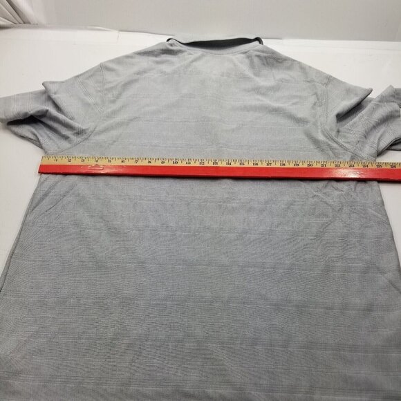 Hudson River Shirt Men's XXL Short Sleeve Quik Dry Classic Fit  Polo Shirt  Gray - Picture 7 of 9